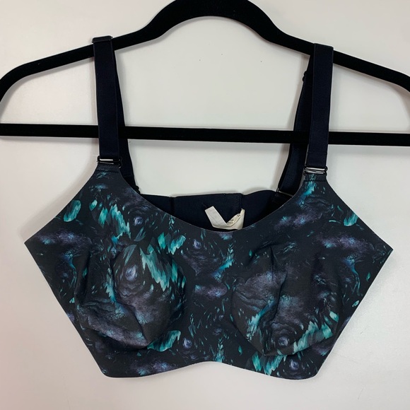 Knix Evolution Bra Size 6 Comfort Wireless Adjustable Abstract Artsy Lightweight - Picture 2 of 16